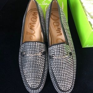 Sam Edelman crystal studded loafers